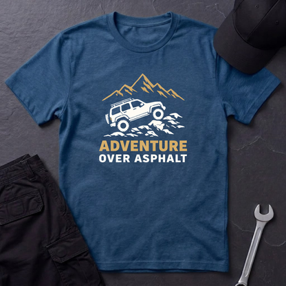 Adventure Over Asphalt T-Shirt
