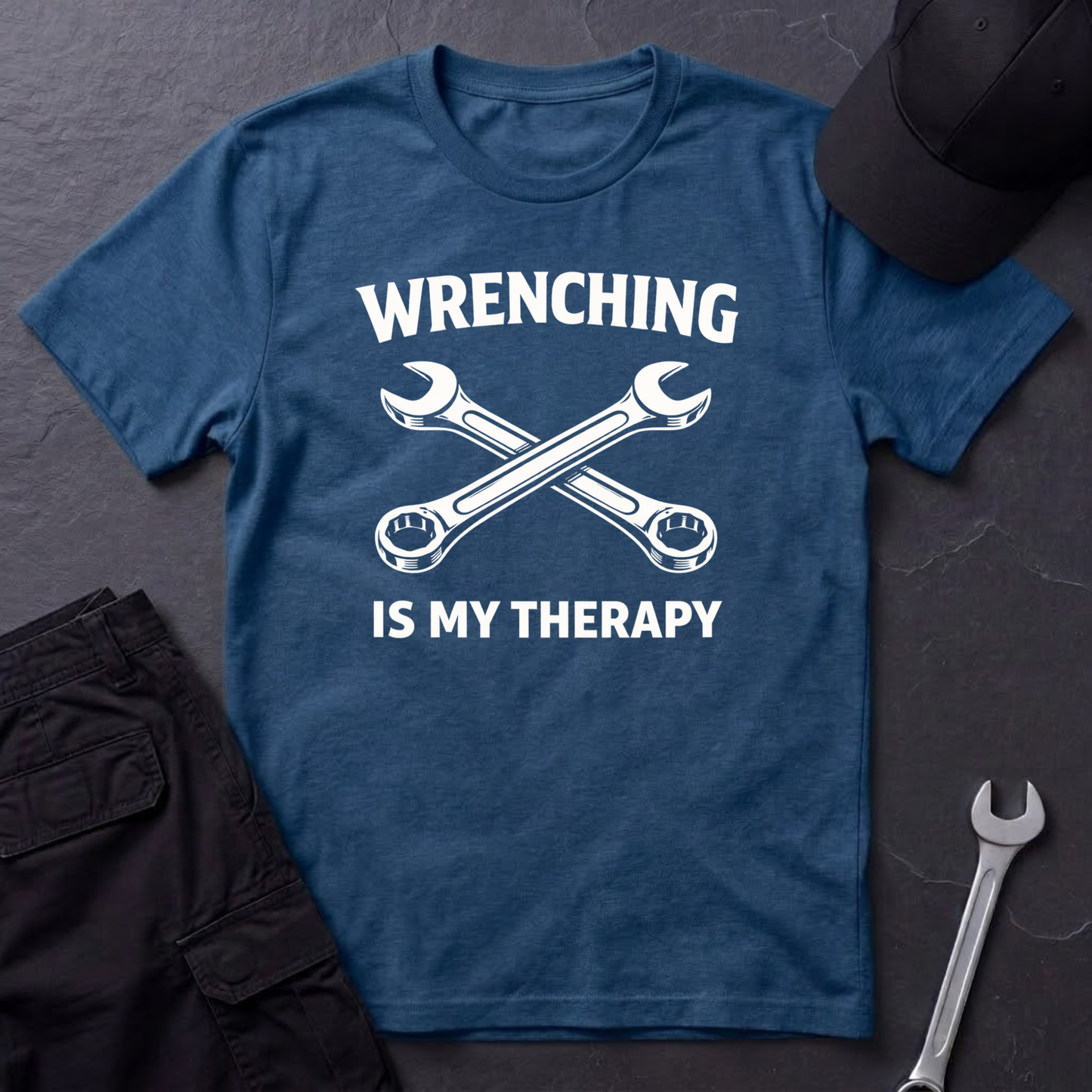 Wrenching Is My Therapy  T-Shirt