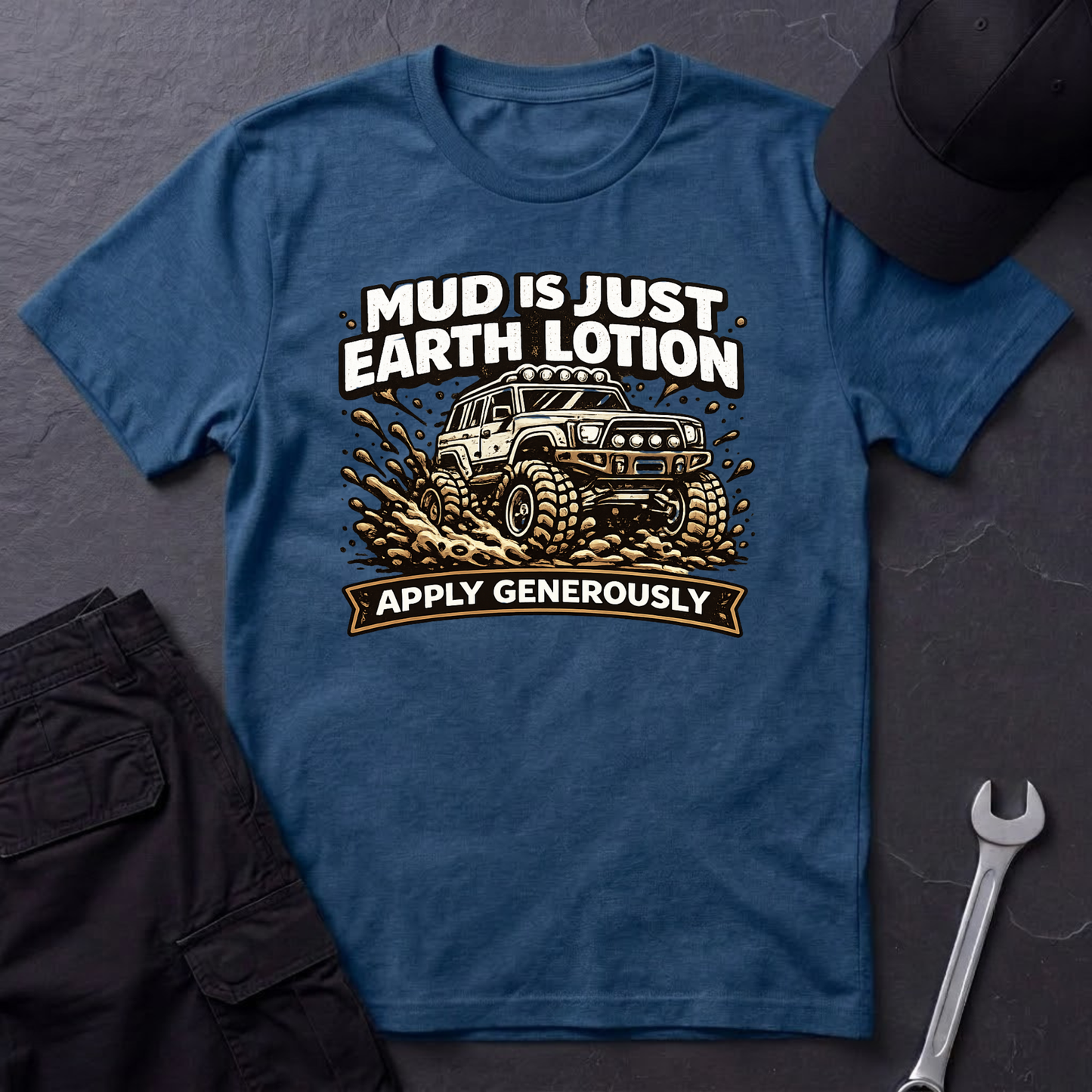 Mud Is Just Earth Lotion  T-Shirt