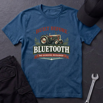 Before Bluetooth Tractor T-Shirt