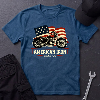 American Iron Motorcycle T-Shirt