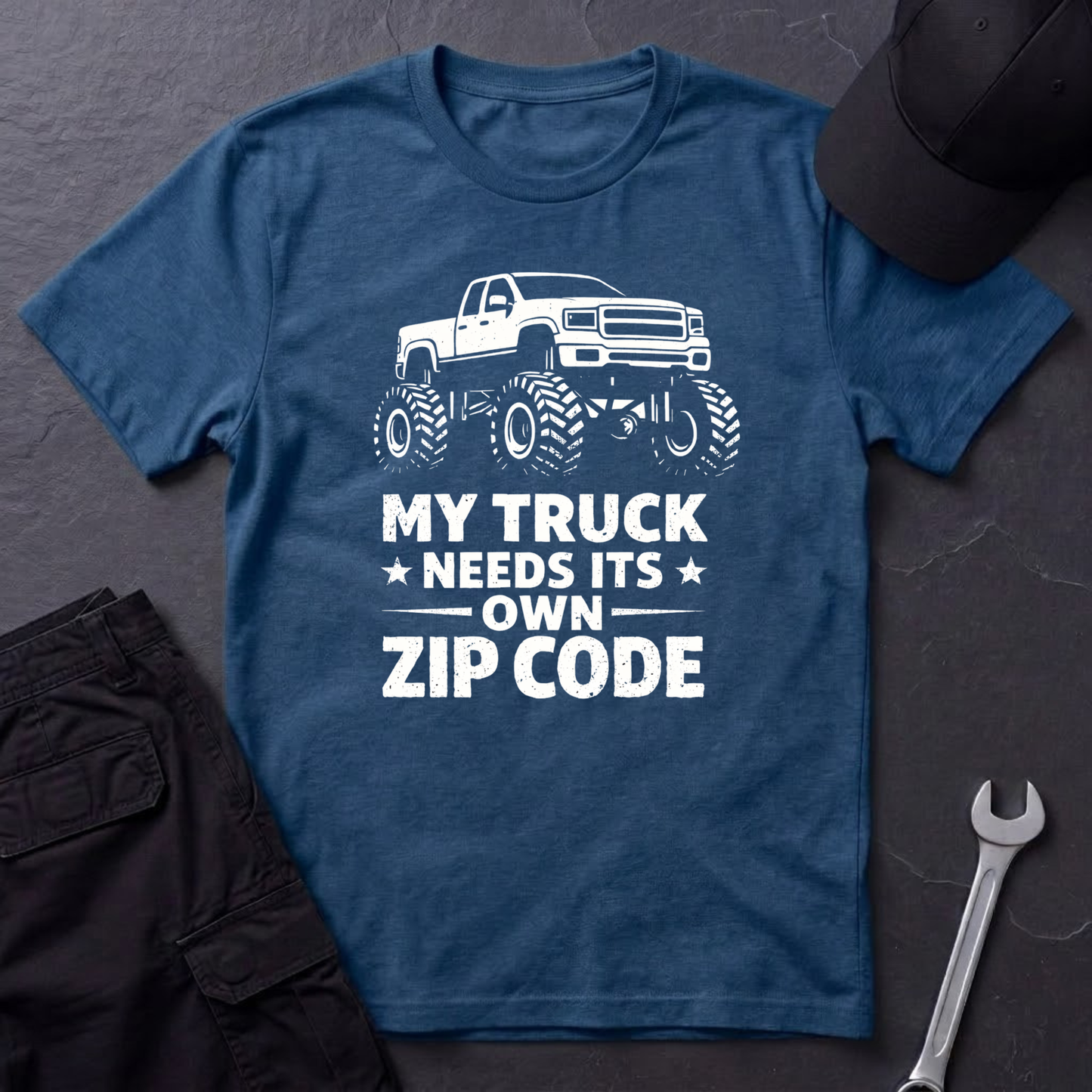 Truck Needs Zip Code  T-Shirt