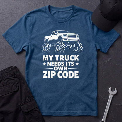 Truck Needs Zip Code  T-Shirt