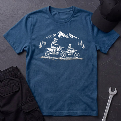 Parent Child Dirtbikes light T-Shirt
