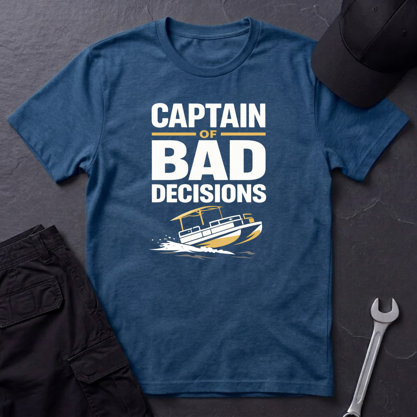 Captain Of Bad Decisions T-Shirt
