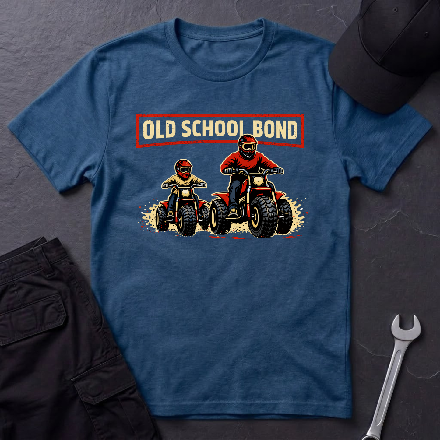 Old School Bond 3-Wheelers T-Shirt