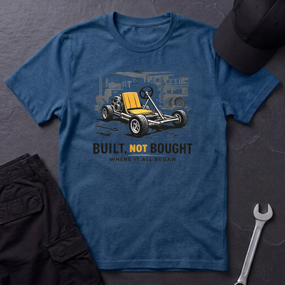 Built Not Bought Go-Cart dark T-Shirt
