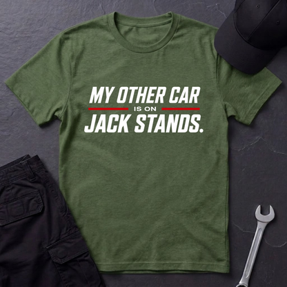 Other Car On Jack Stands  T-Shirt