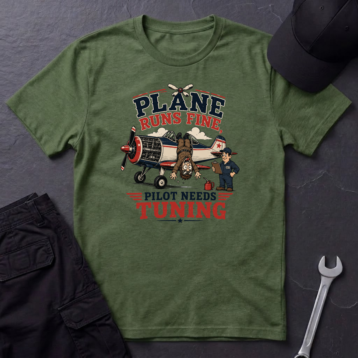 Pilot Needs Tuning  T-Shirt