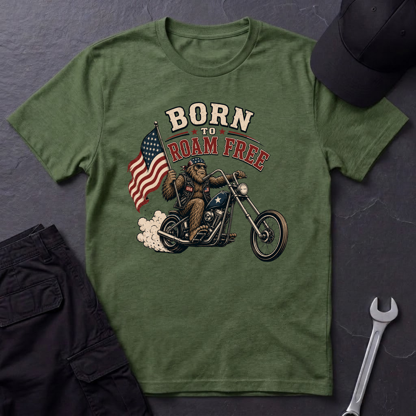 Born To Roam Free   T-Shirt