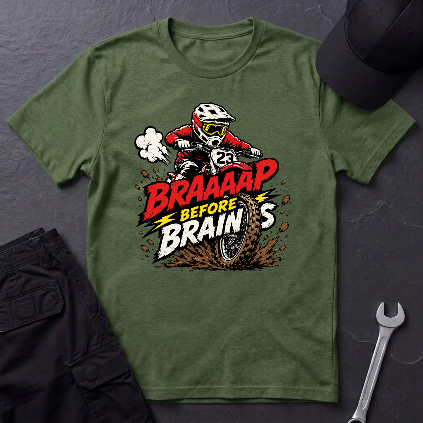 Braaaap Before Brains T-Shirt