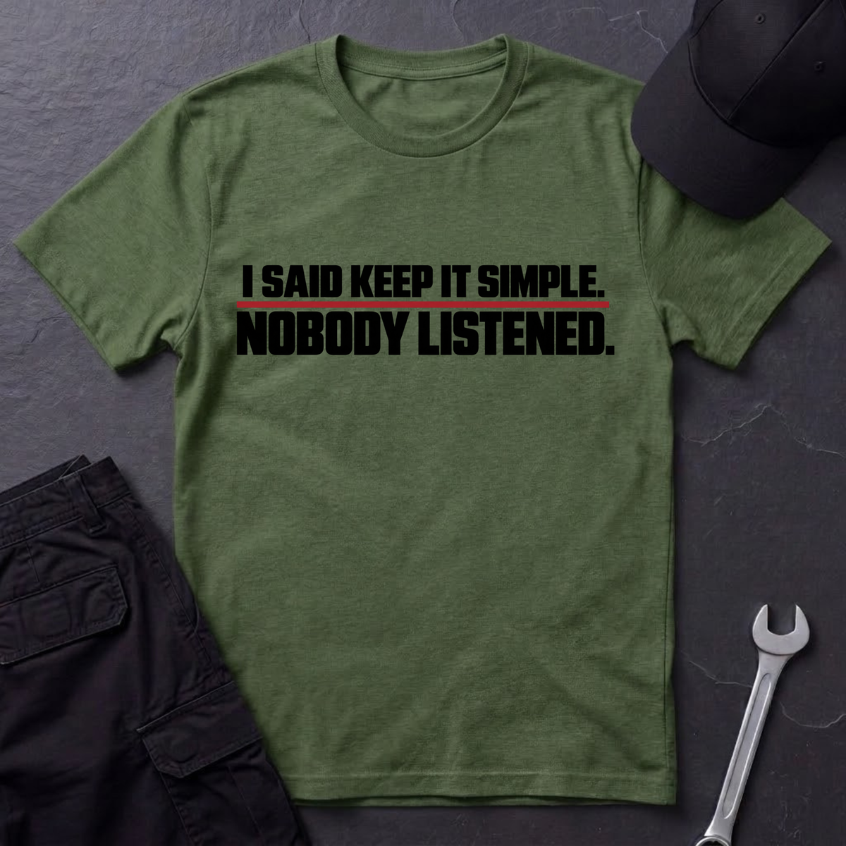 Nobody Listened   T-Shirt