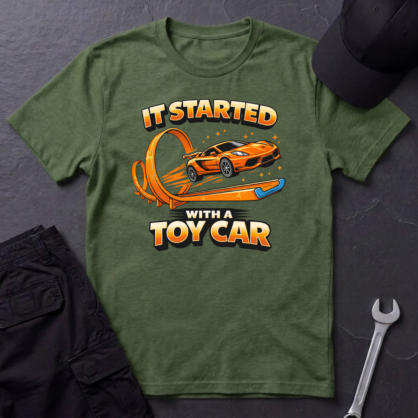 It Started With A Toy Car   T-Shirt