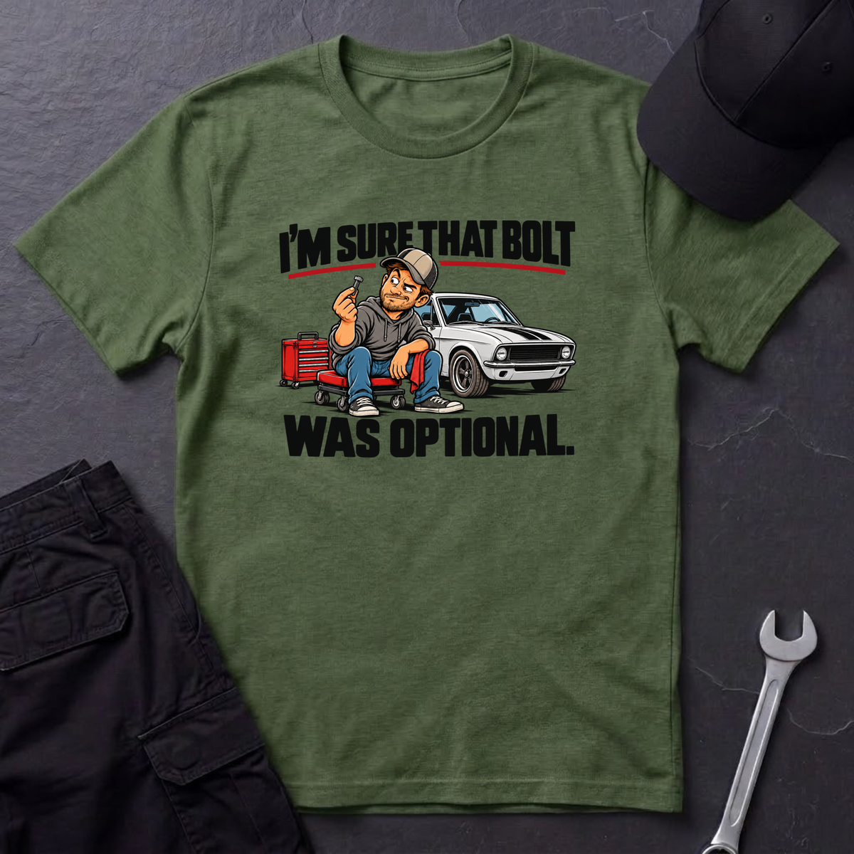 Bolt Was Optional  T-Shirt