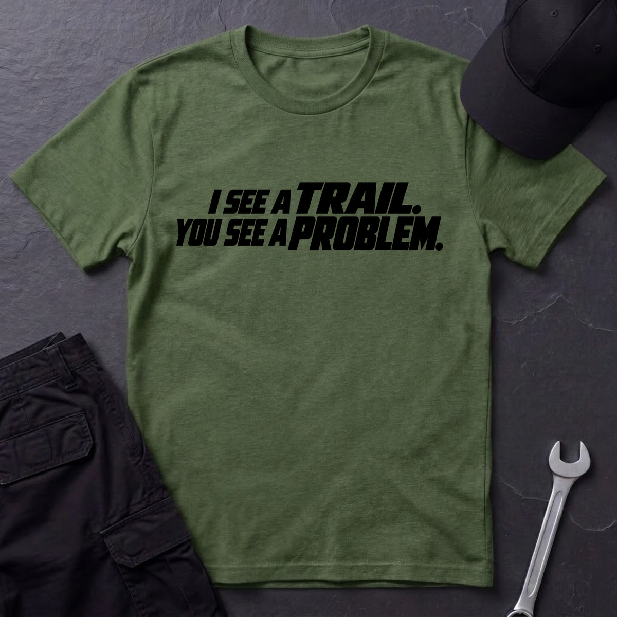 I See A Trail.  T-Shirt