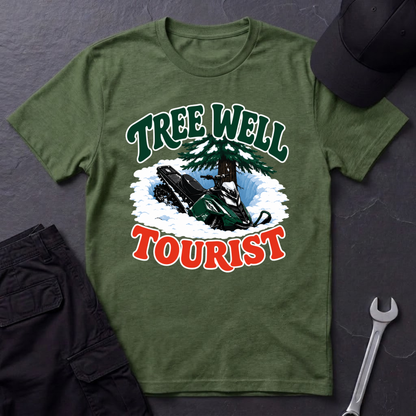 Tree Well Tourist  T-Shirt