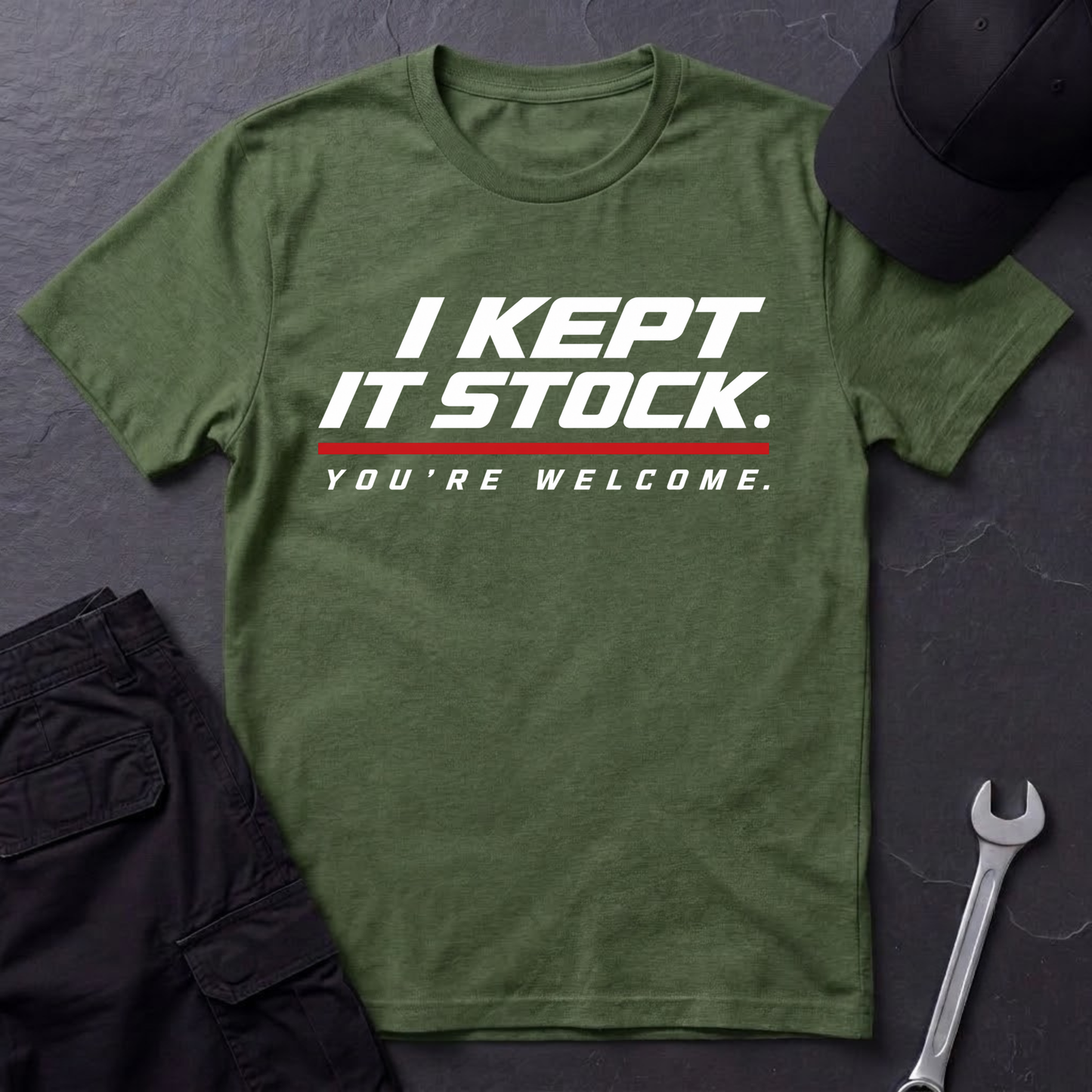 I Kept It Stock.   T-Shirt