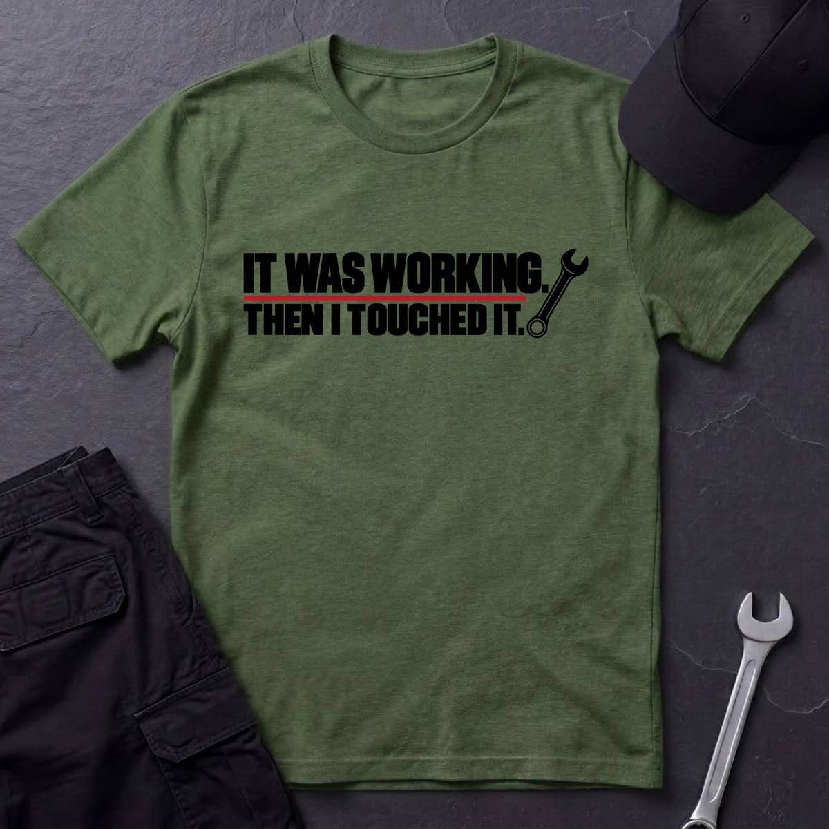 It Was Working.   T-Shirt