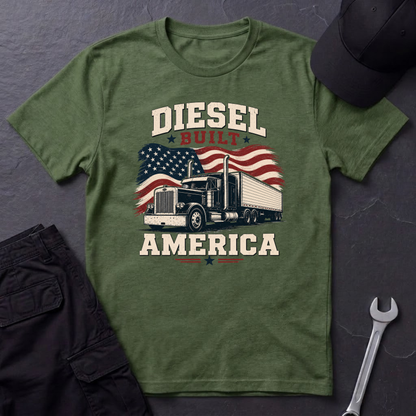 Diesel Built America   T-Shirt