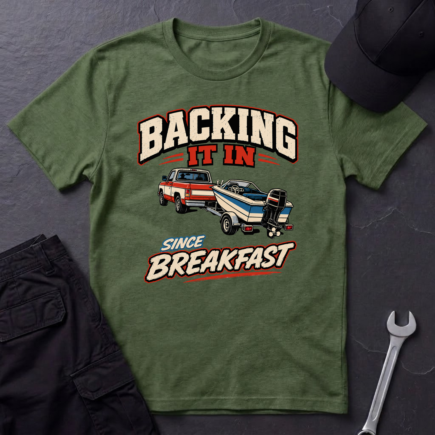Backing Since Breakfast  T-Shirt
