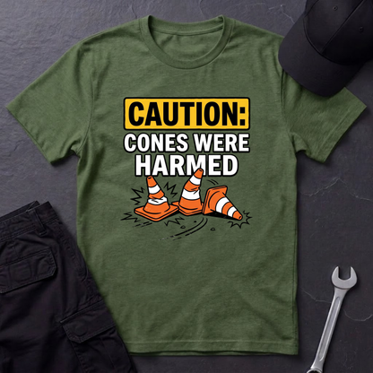 Autocross Cones Harmed  T-Shirt