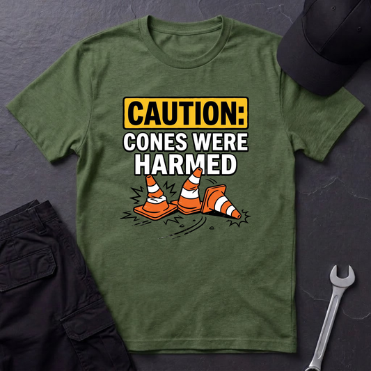 Autocross Cones Harmed  T-Shirt