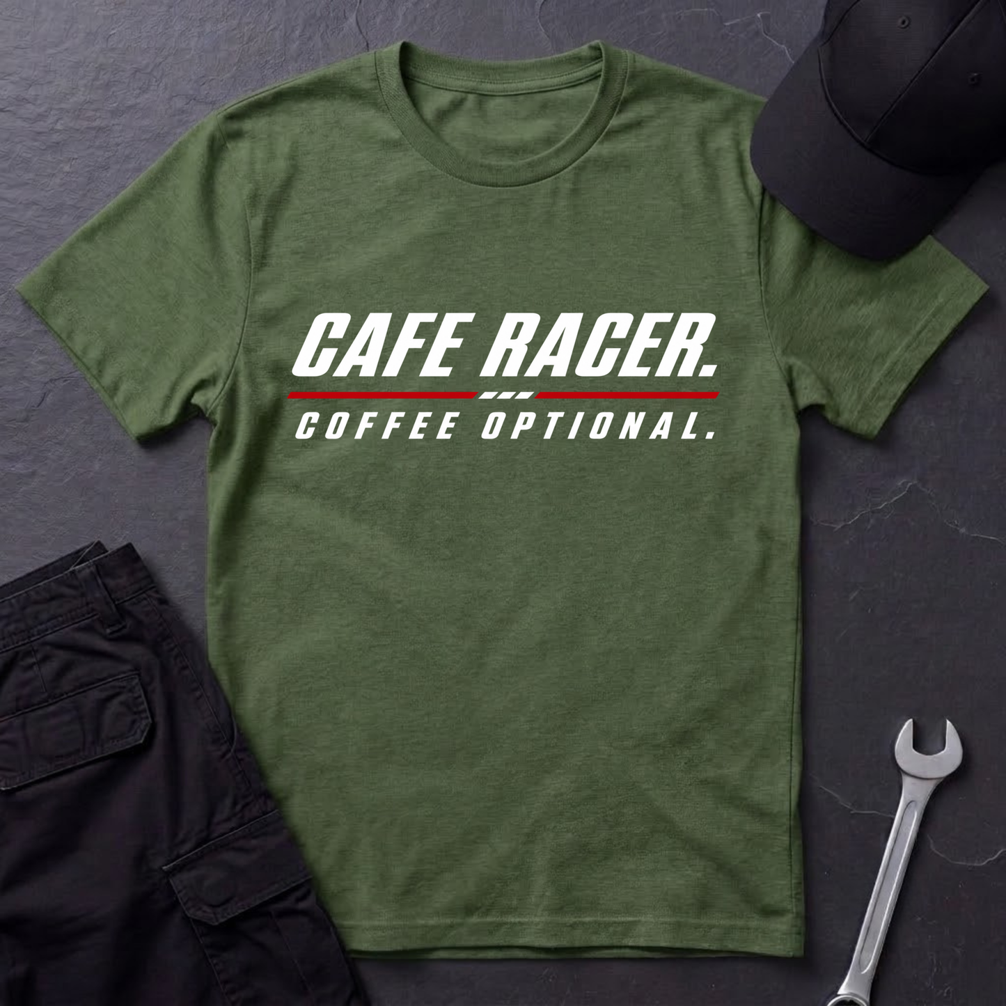Coffee Optional.   T-Shirt