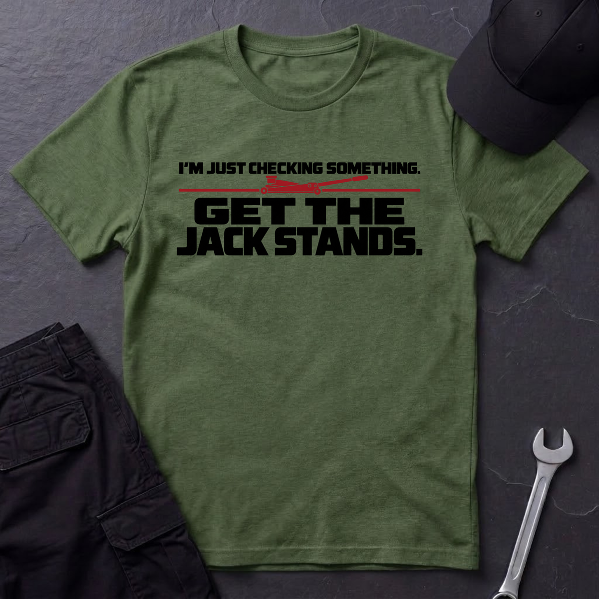 Checking Something  T-Shirt