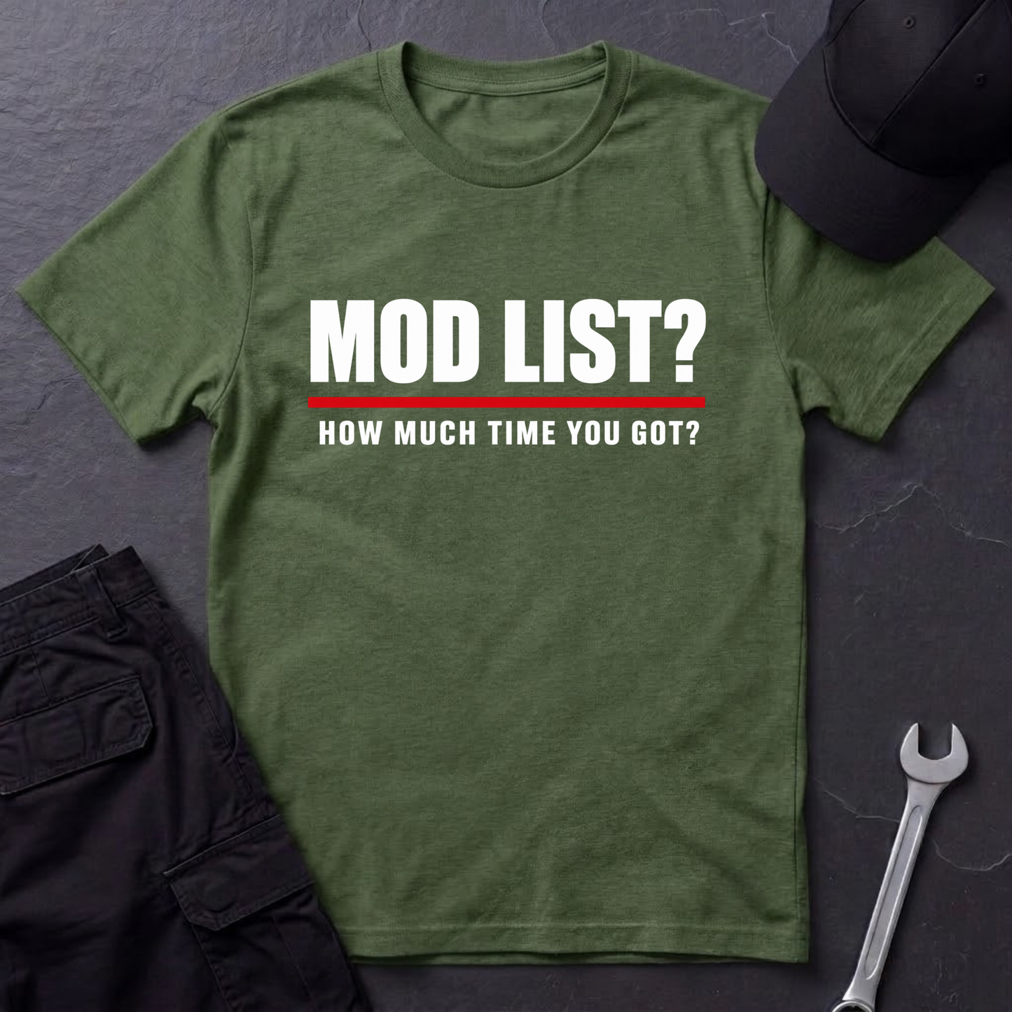Mod List?   T-Shirt