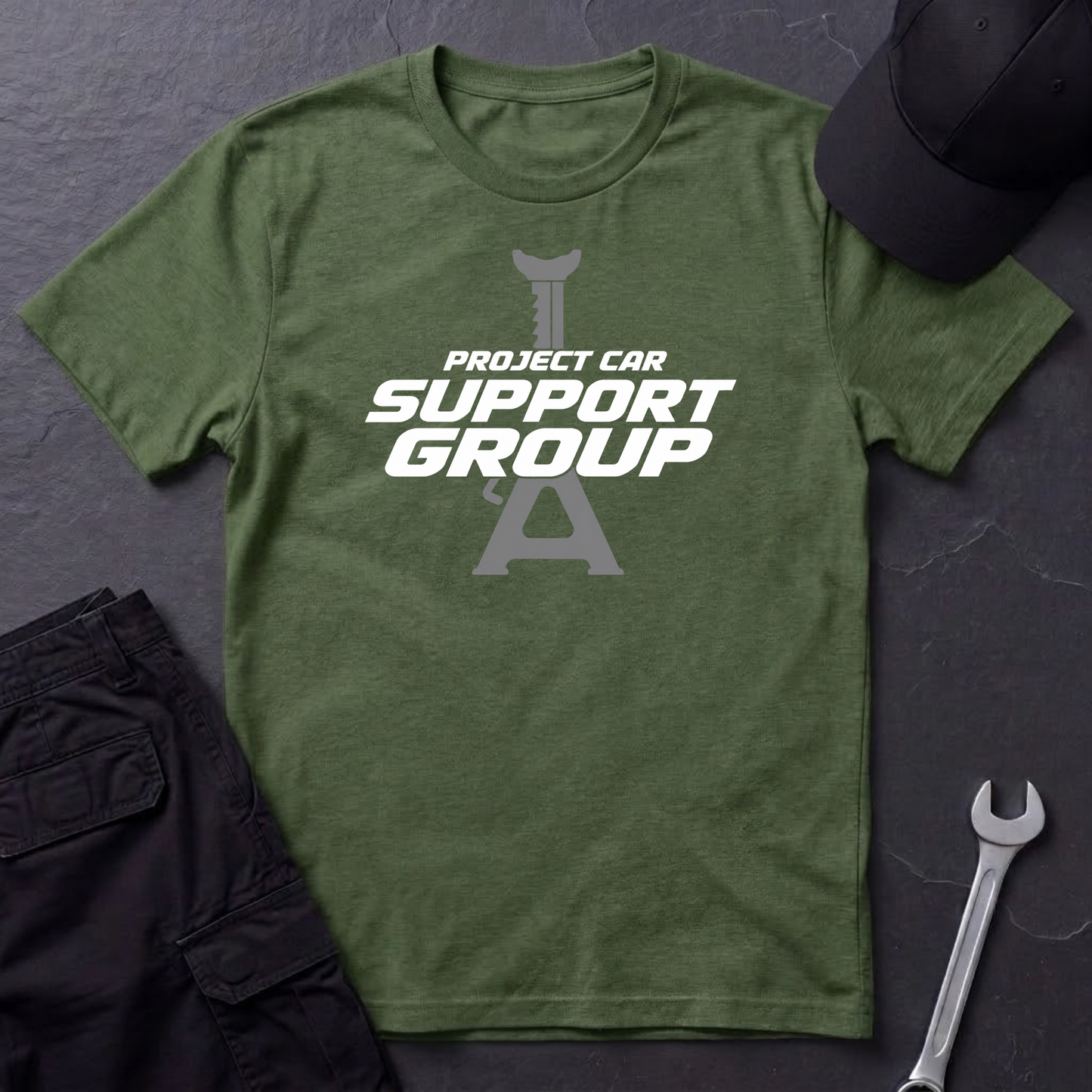 Project Car Support Group   T-Shirt