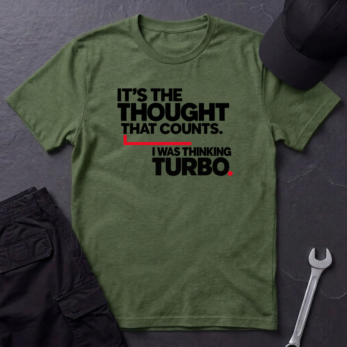 Thinking Turbo  T-Shirt