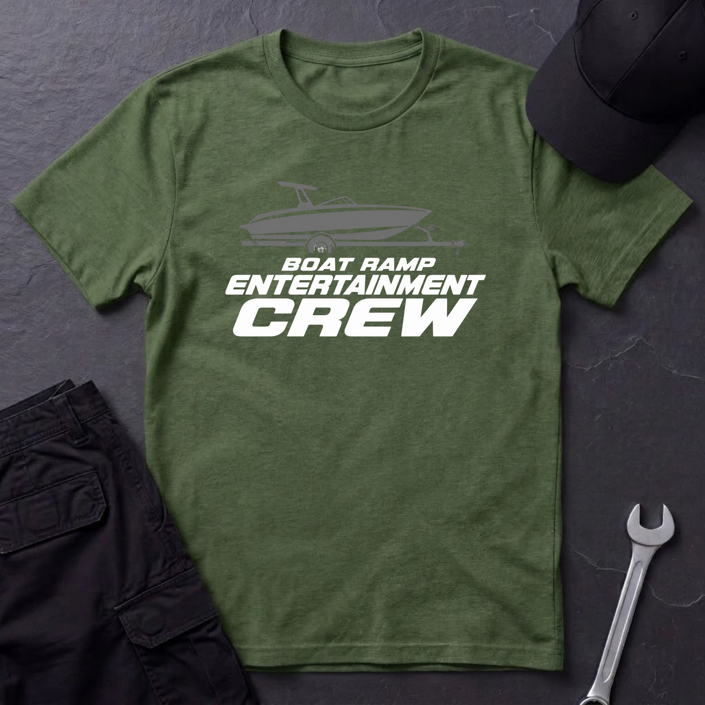 Boat Ramp Entertainment Crew   T-Shirt