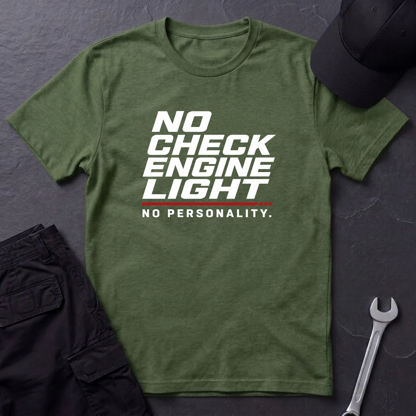 No Check Engine Light  T-Shirt
