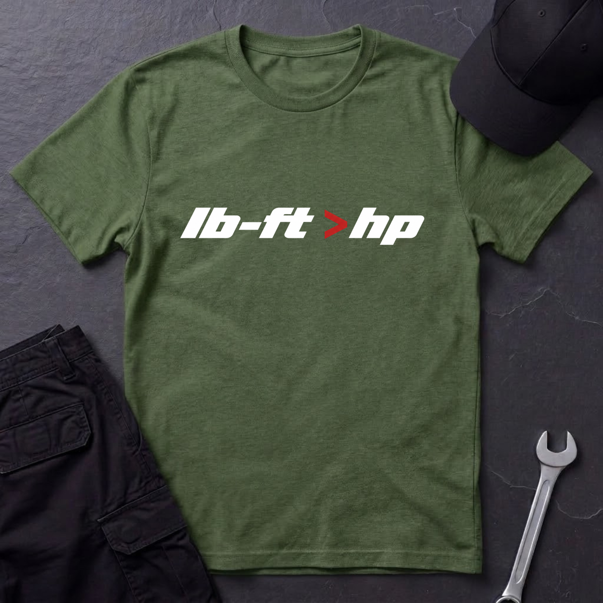 lb-ft > hp   T-Shirt