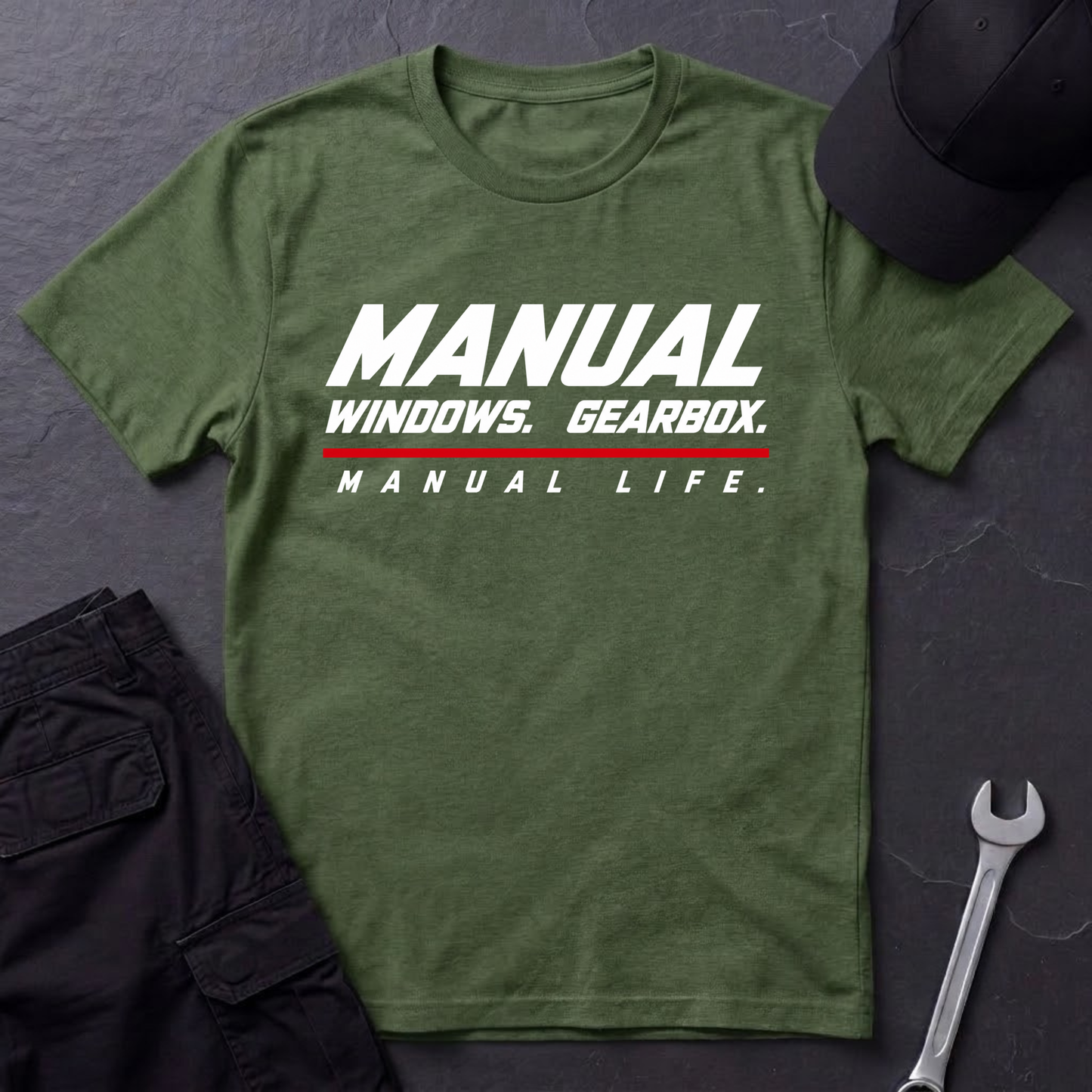 Manual Life.   T-Shirt