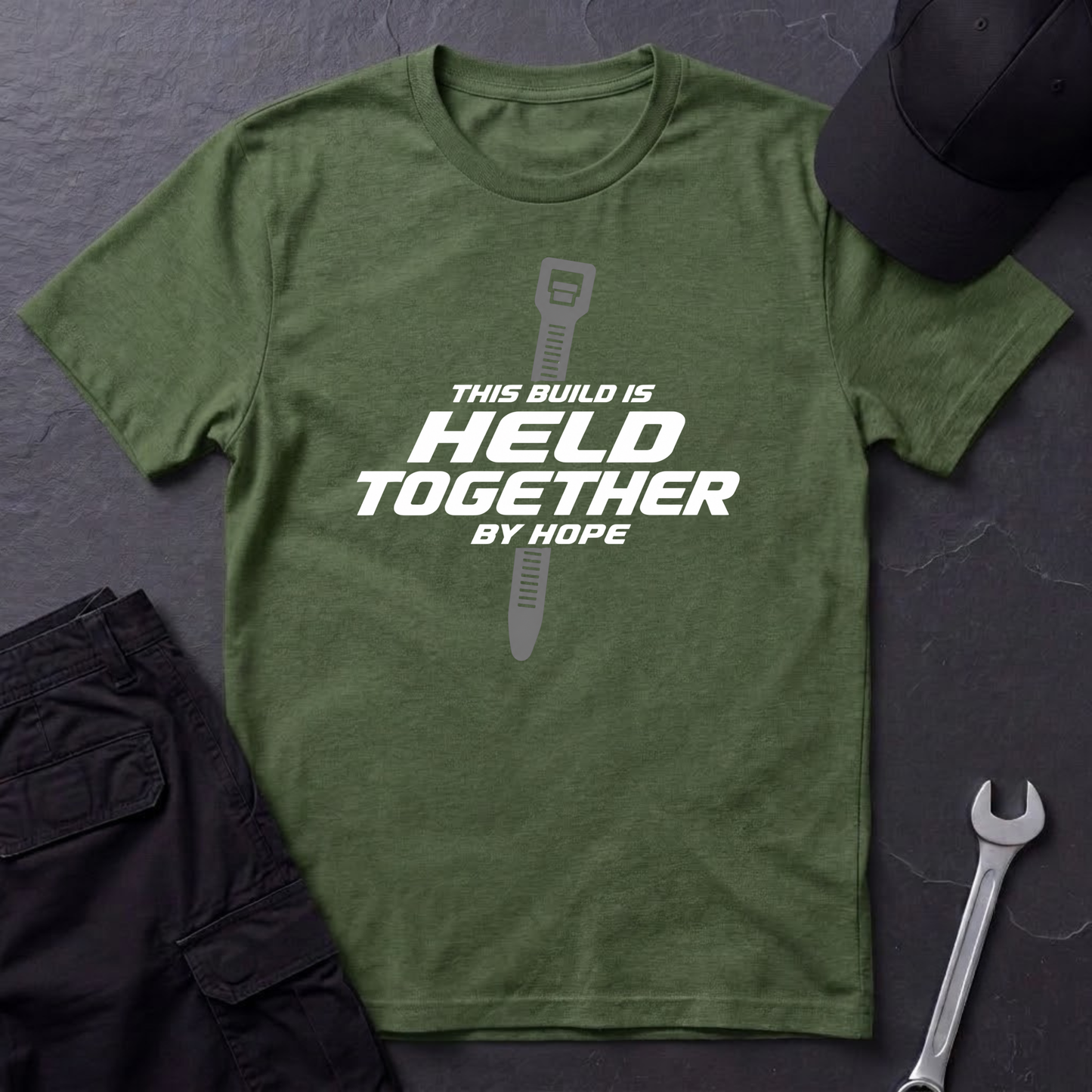 Held Together By Hope   T-Shirt