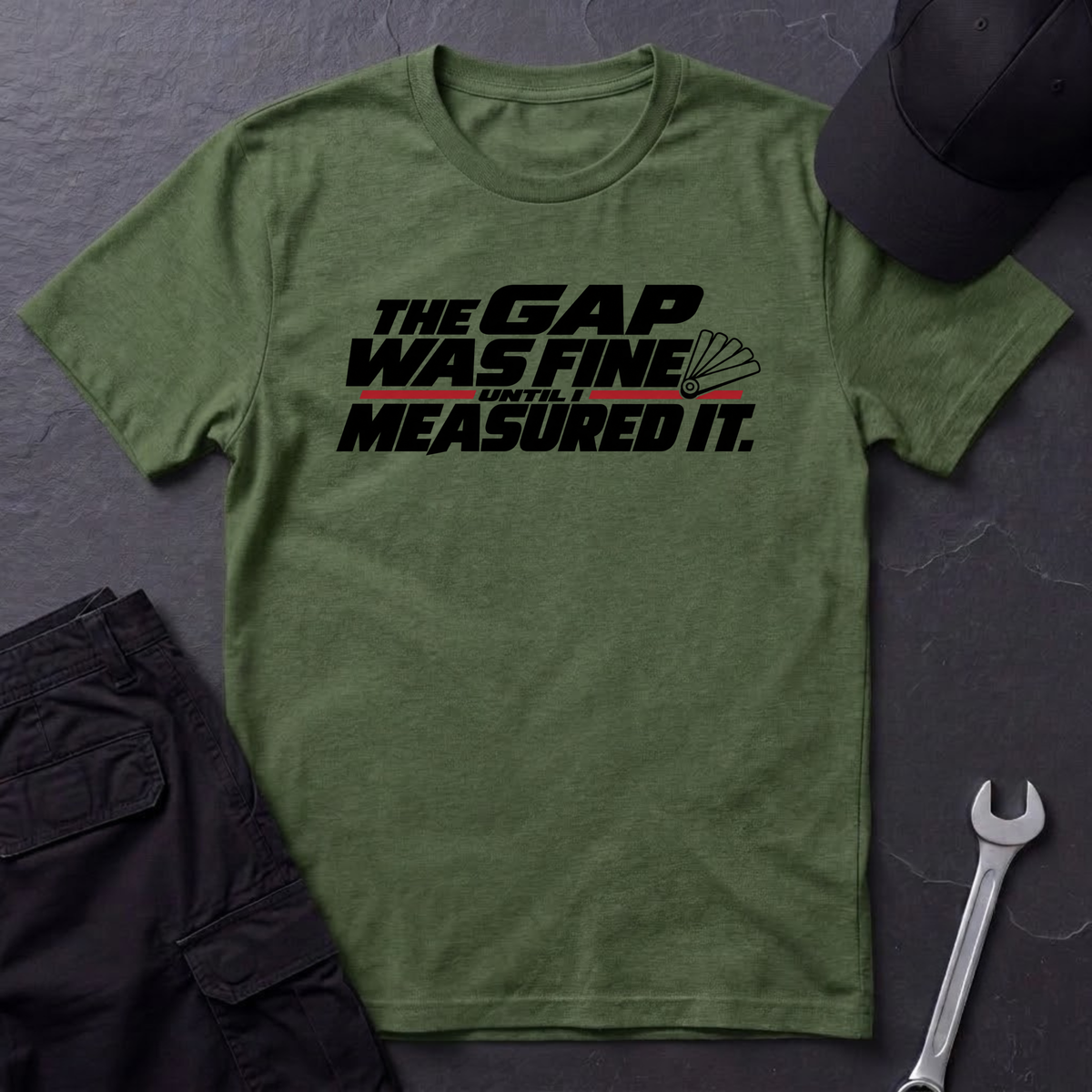 The Gap Was Fine.  T-Shirt