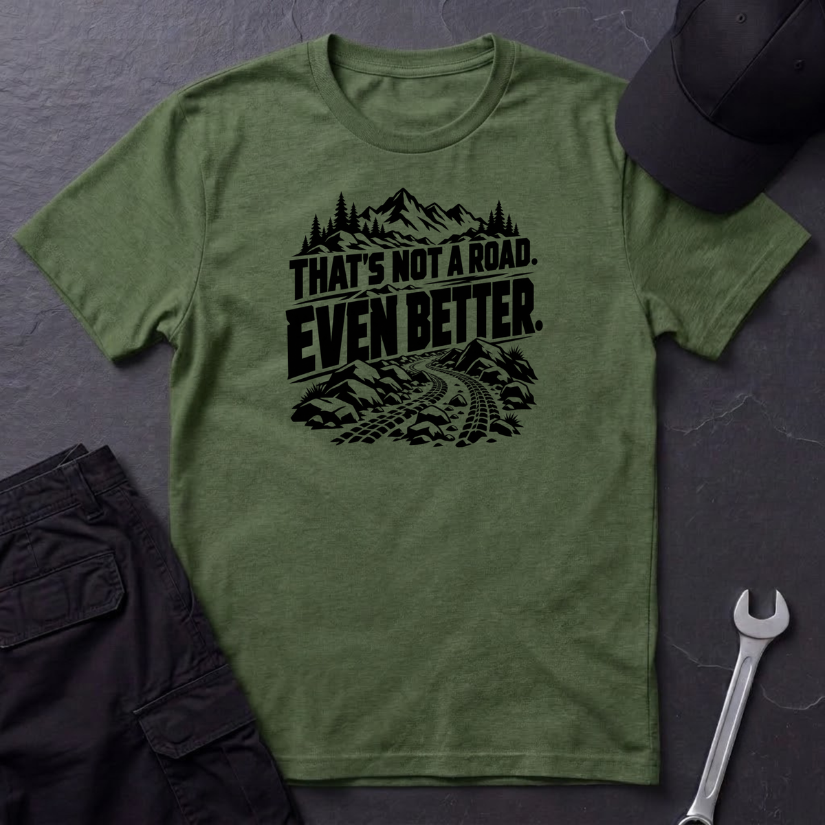 Not A Road  T-Shirt