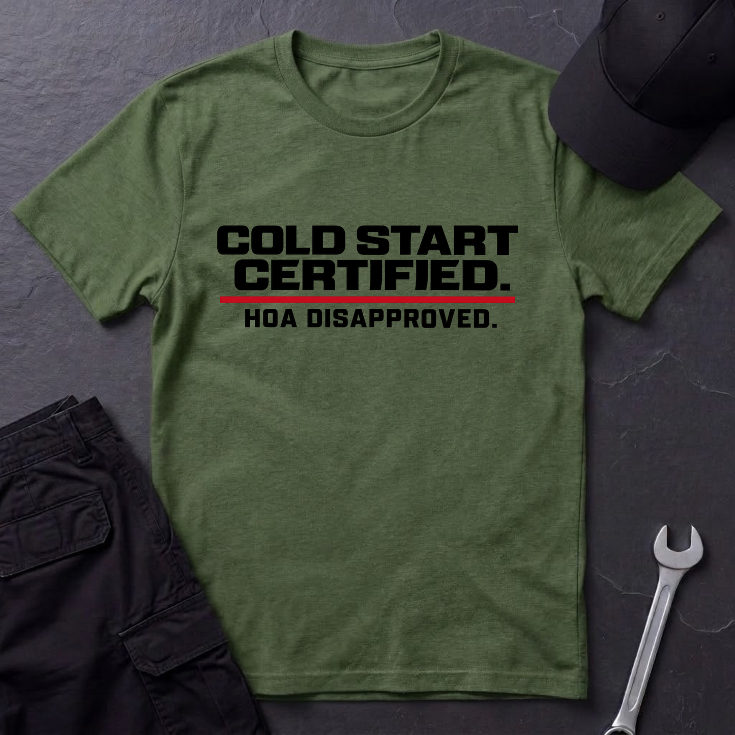 Cold Start Certified  T-Shirt