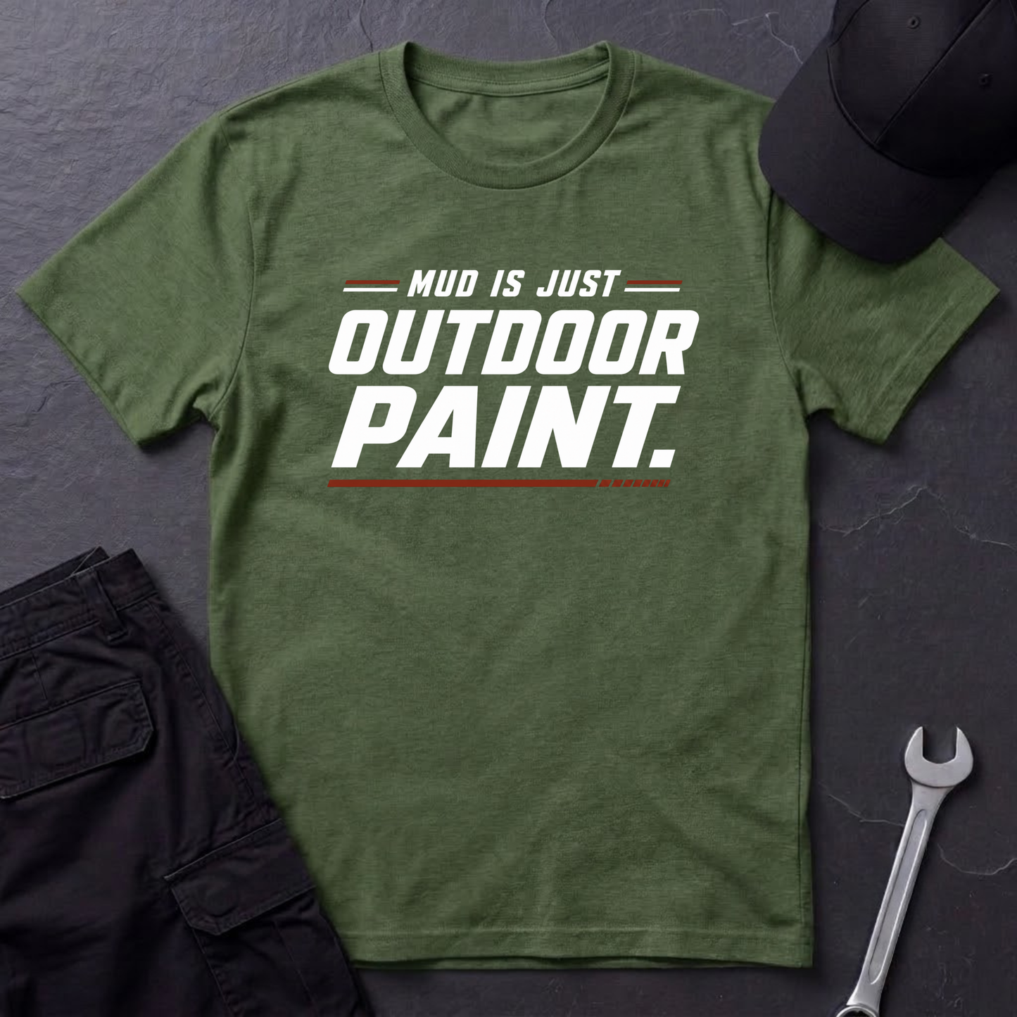 Mud Is Outdoor Paint  T-Shirt
