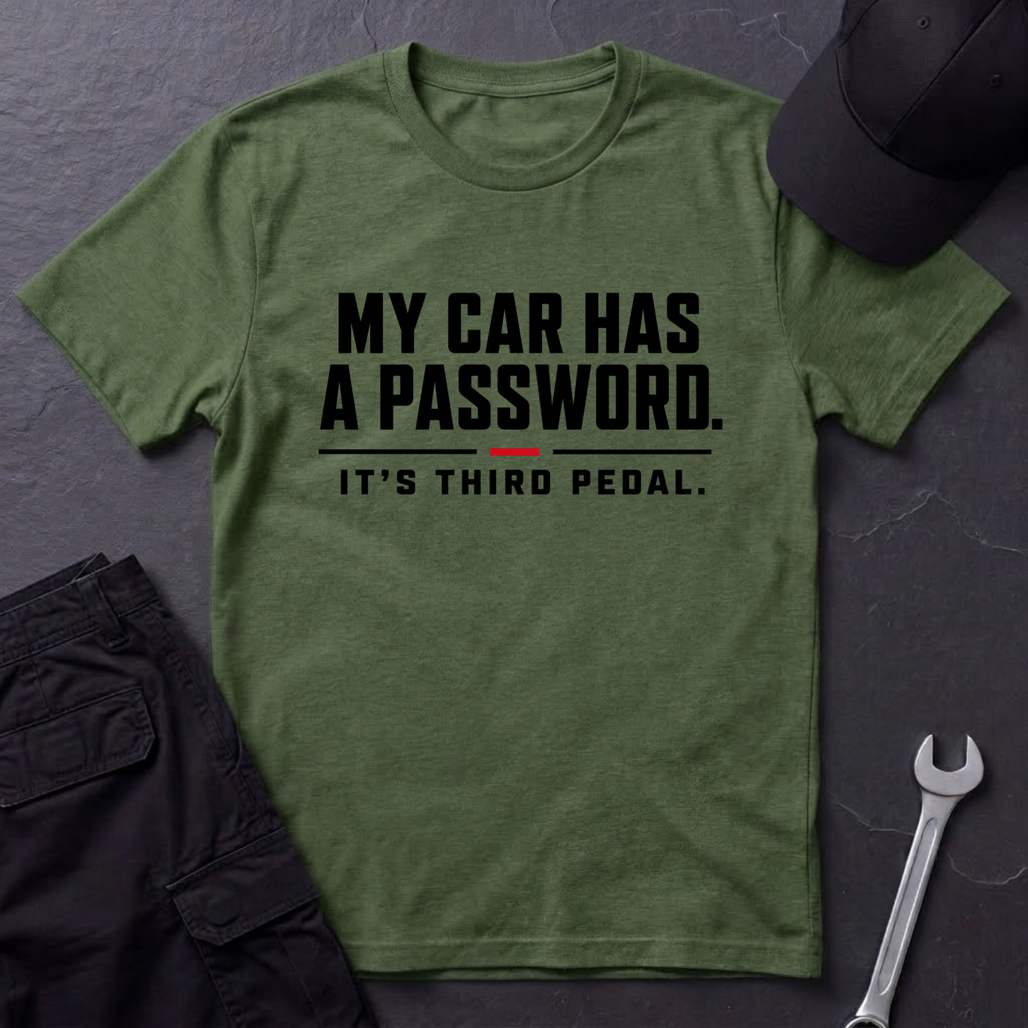 Car Has A Password  T-Shirt