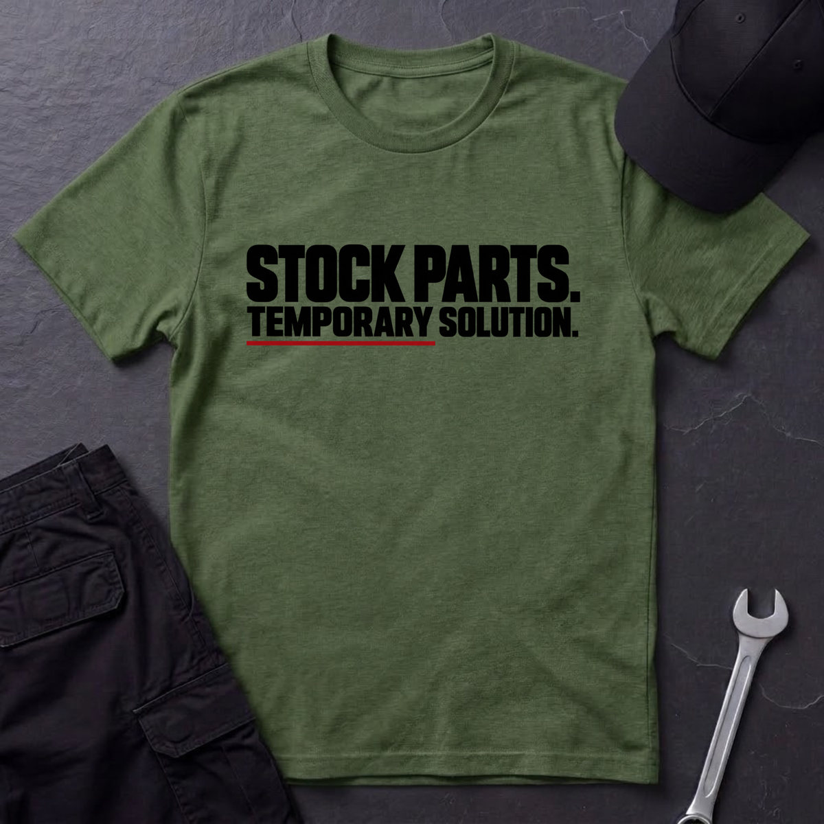 Stock Parts.  T-Shirt