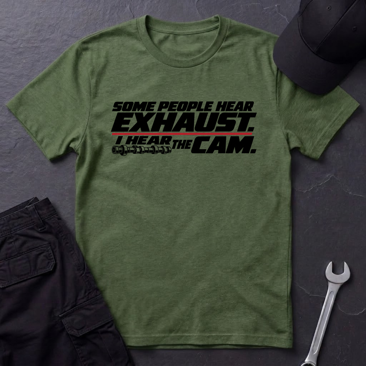 I Hear The Cam.   T-Shirt