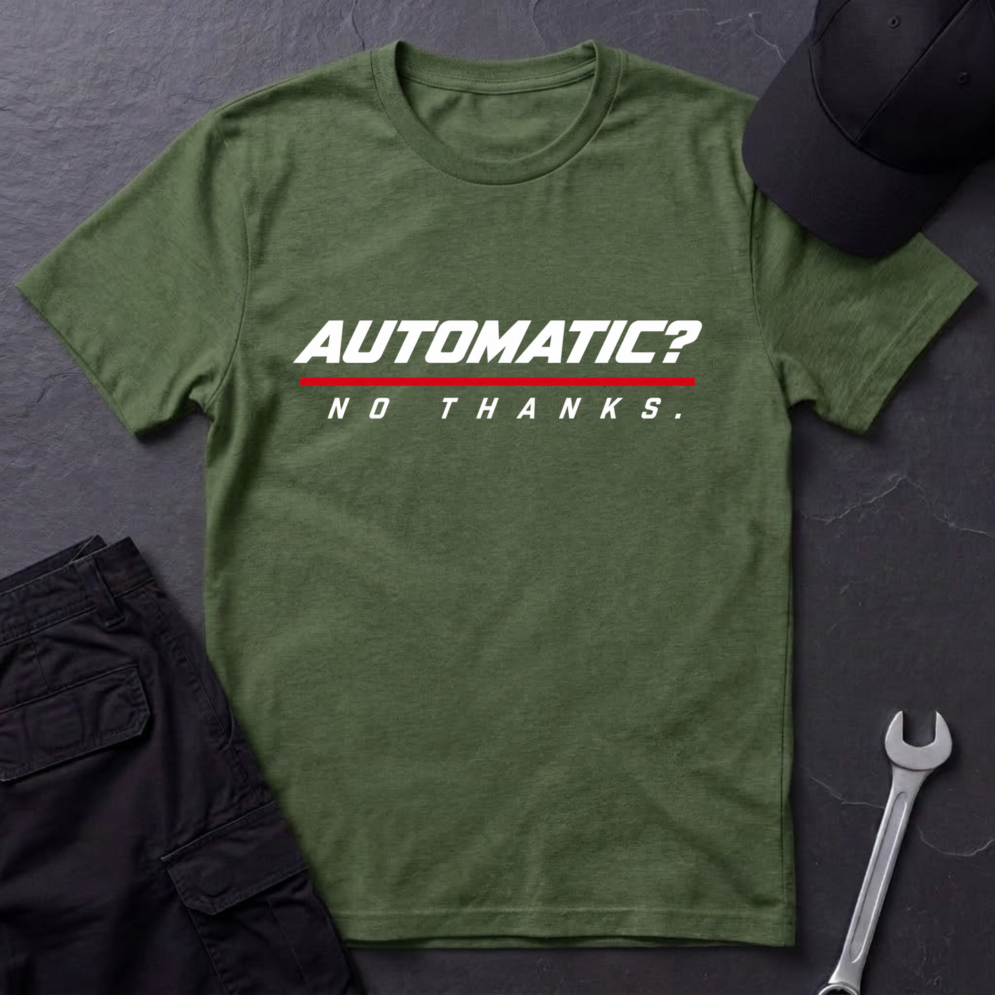 Automatic? No Thanks.   T-Shirt