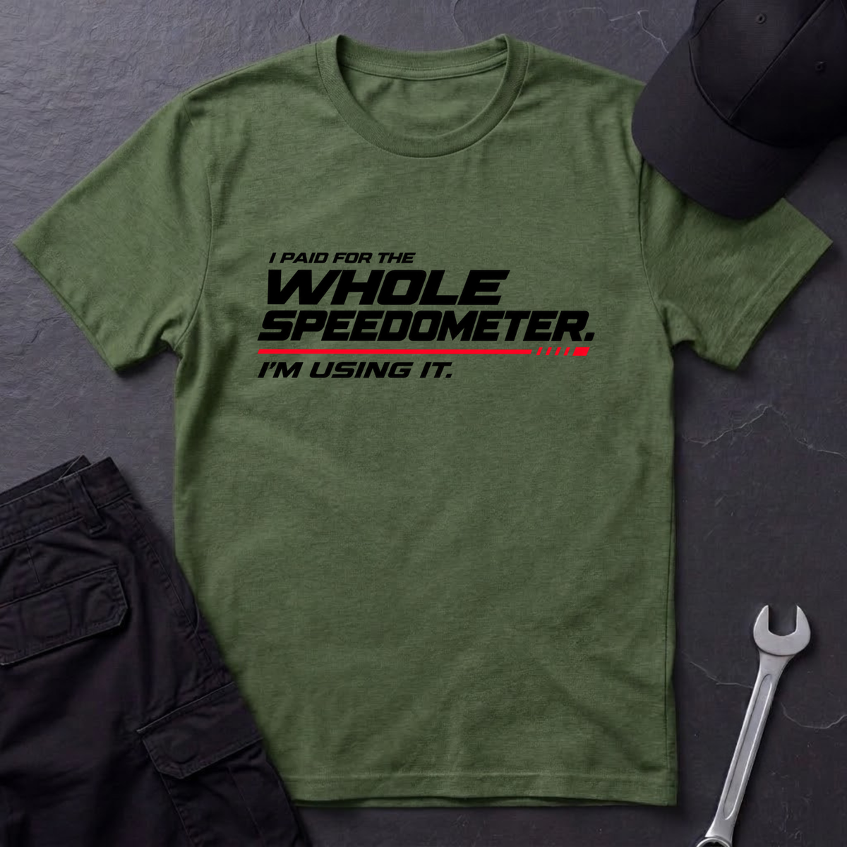 Whole Speedometer   T-Shirt