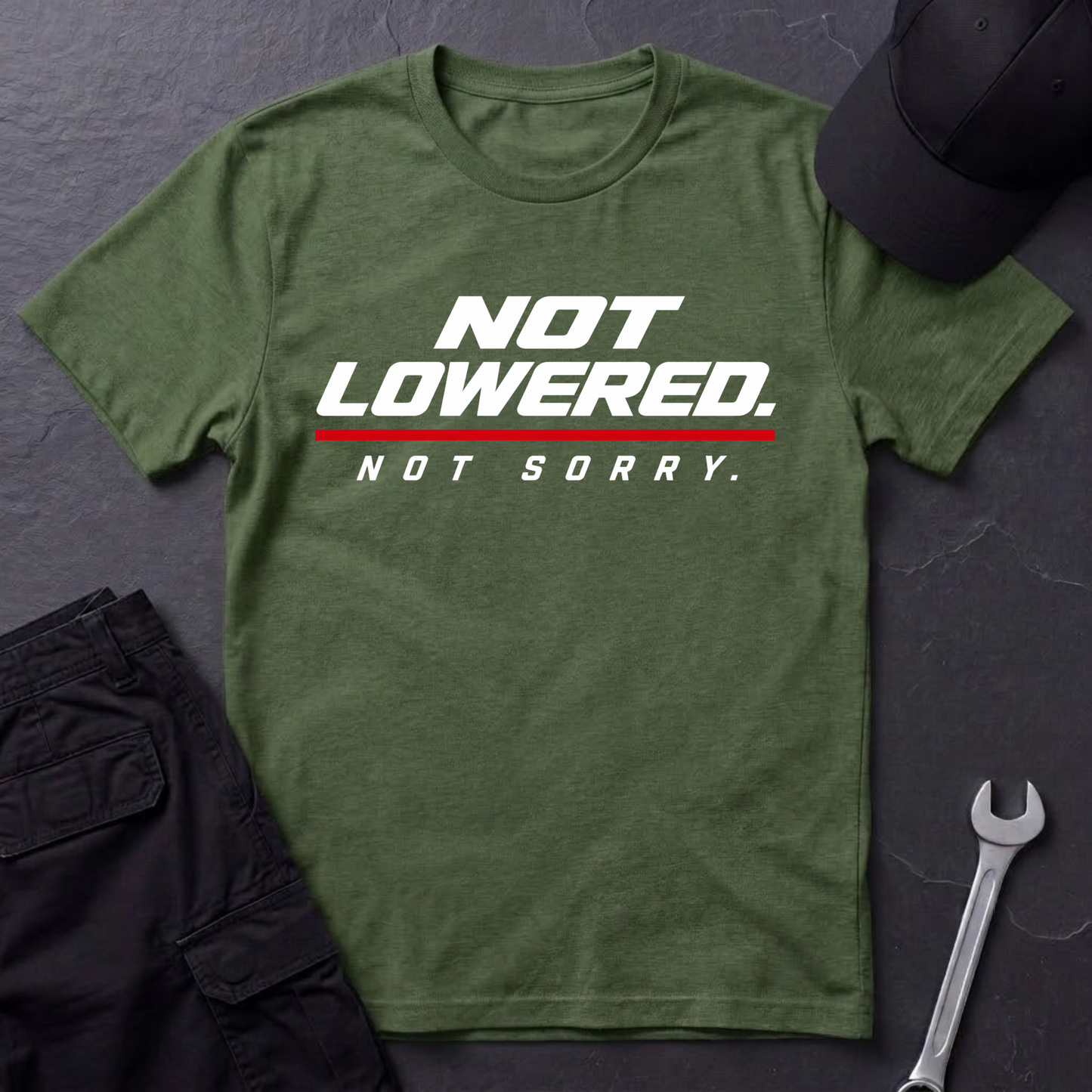 Not Lowered.   T-Shirt