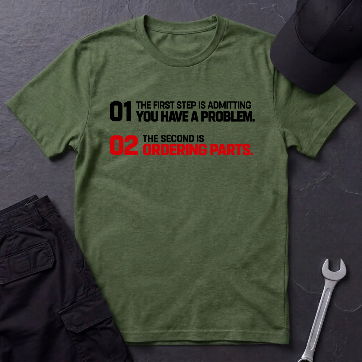 The First Step  T-Shirt