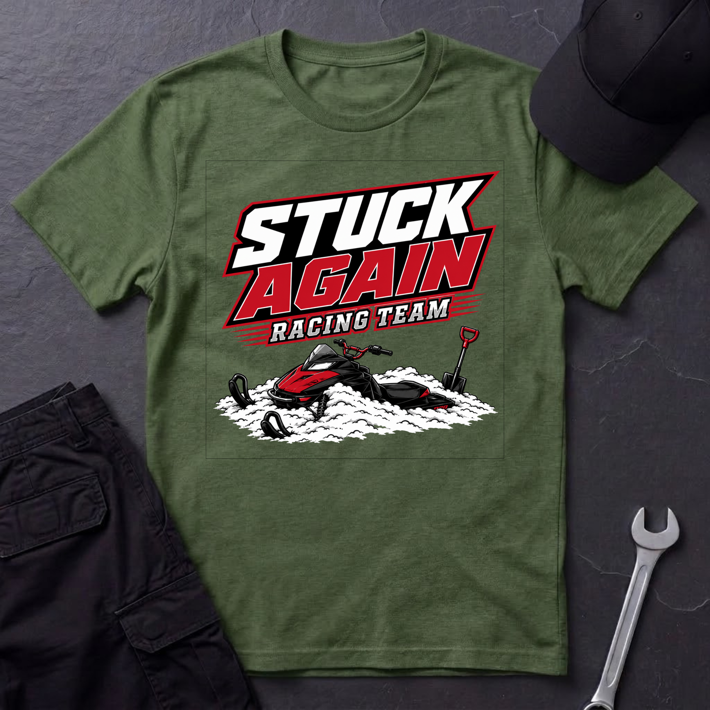 Stuck Again Racing Team  T-Shirt