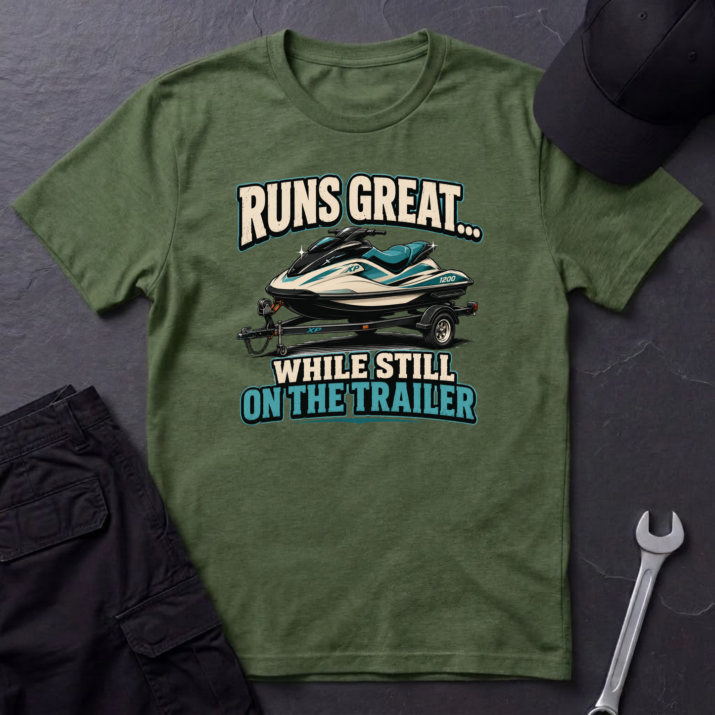 Runs Great On The Trailer  T-Shirt