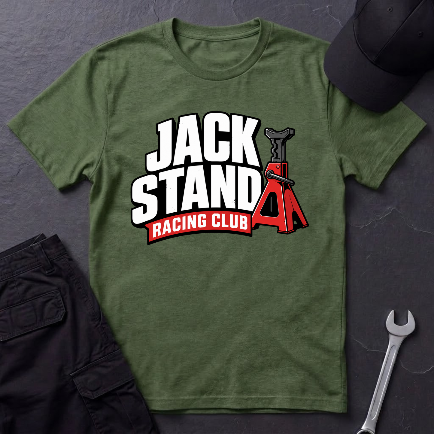 Jack Stand Racing  T-Shirt